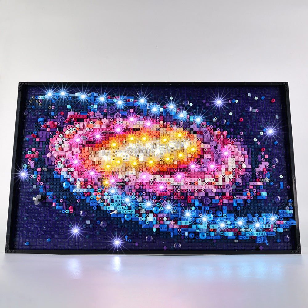 Suitable for LEGO Art series 31212 Galaxy LED building block toys remote control lighting fixtures and light groups - V.I.P Digital Presence