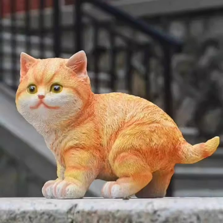 Outdoor cat ornament resin - V.I.P Digital Presence