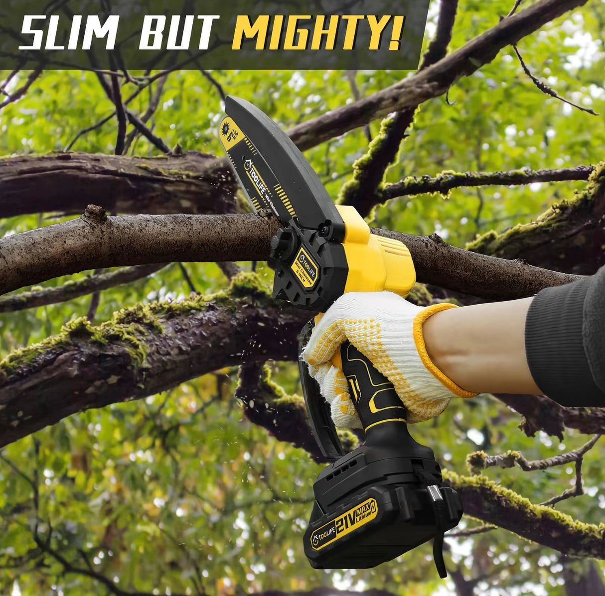 MiniCut Cordless Handheld Chainsaw