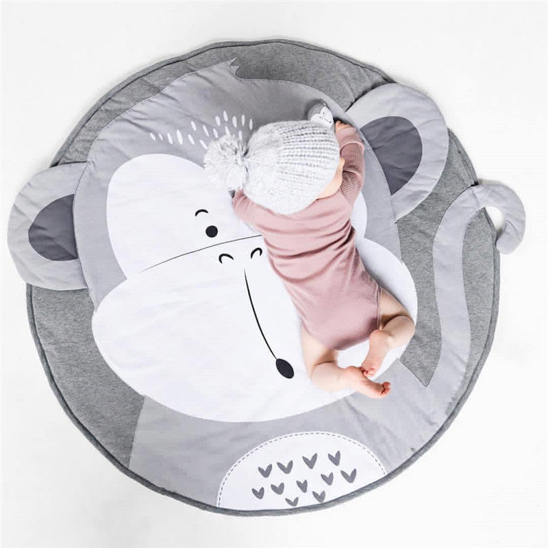 Bonita alfombra de juego de animales para bebé