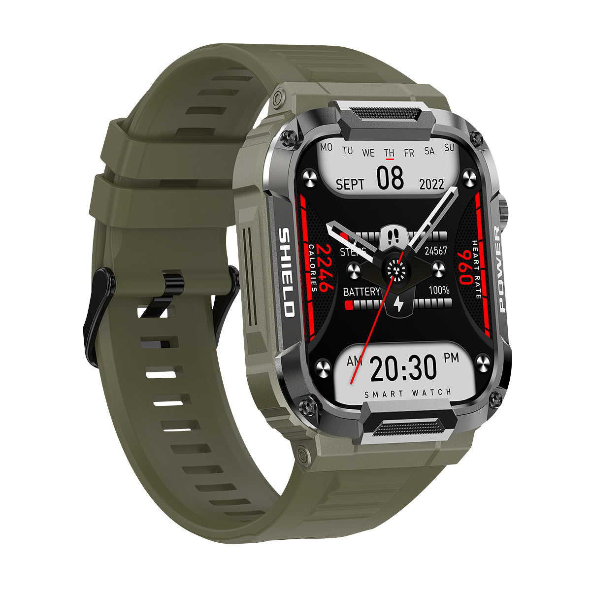 Smart bracelet MK66 Bluetooth call IP69 health monitoring super long endurance sleep monitoring sports watch - V.I.P Digital Presence