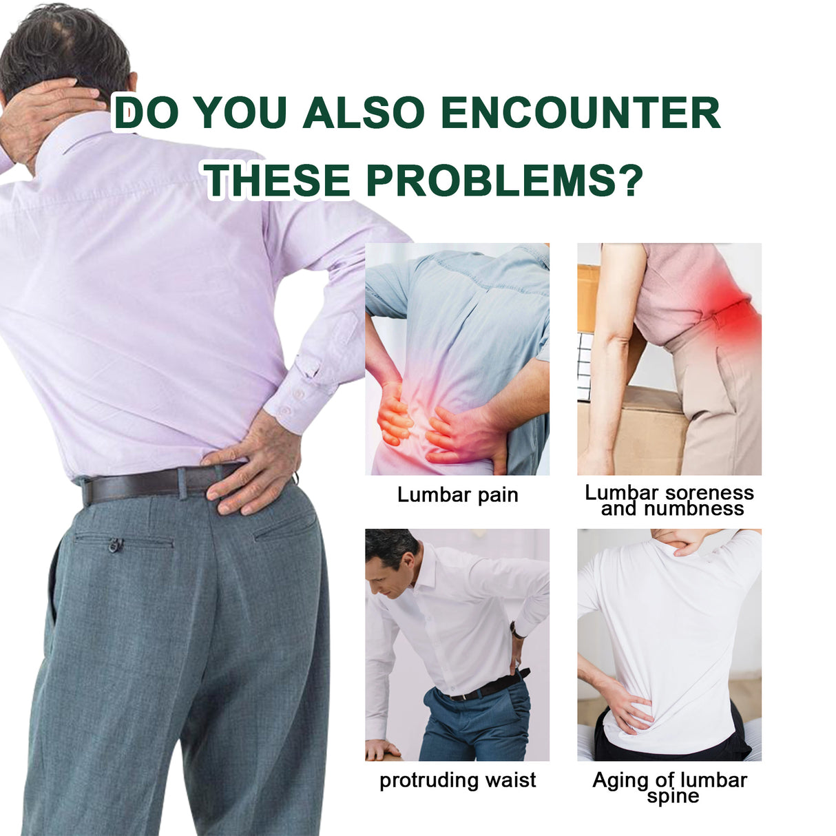 Lumbar Flexure Herbal Setting Plaster, Relieve Lumbar Soreness Lumbar Disc Protrusion Activating Muscles And Bones Lumbar Care Patch - V.I.P Digital Presence