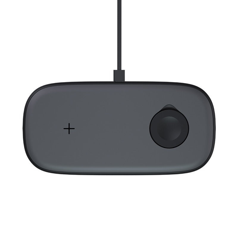 2-in-1 wireless charger suitable for Apple Watch, mobile phone multifunctional wireless charging, desktop ultra-thin - V.I.P Digital Presence