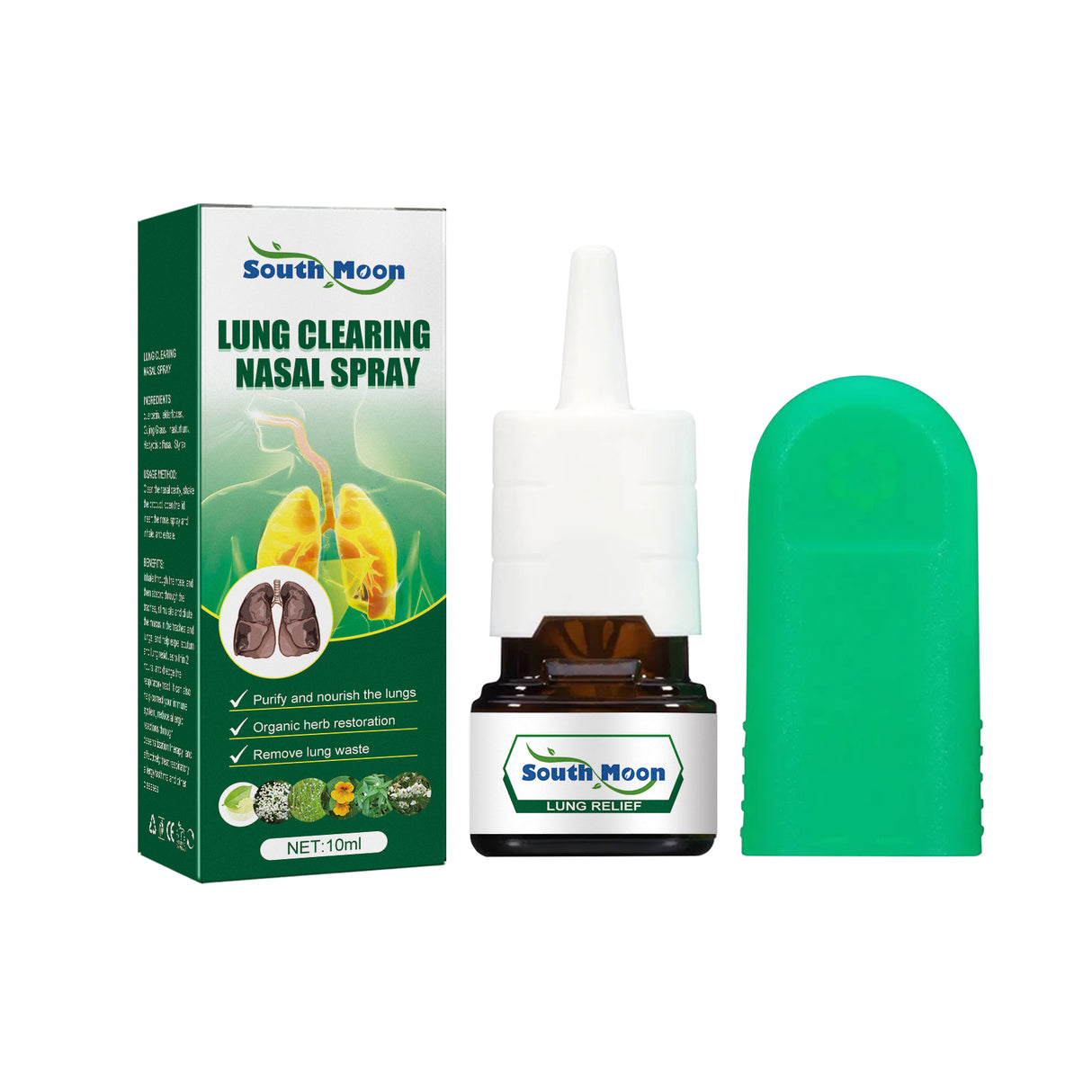 Lung Clearing Nasal Spray, Relieve Nasal Congestion, Runny Nose And Nasal Discomfort Cleansing Stop Snoring Spray - V.I.P Digital Presence