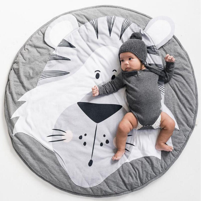 Bonita alfombra de juego de animales para bebé