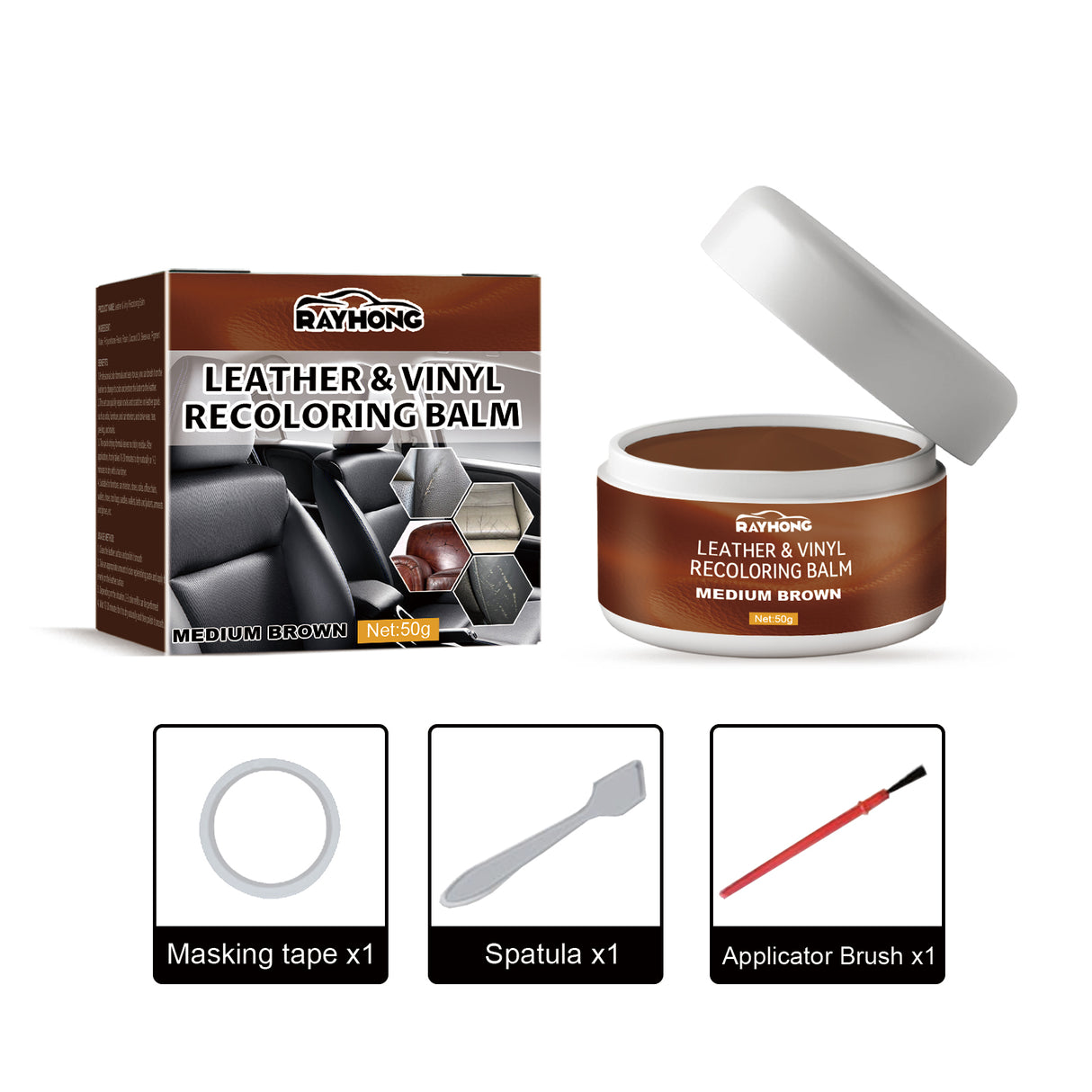 Leather Toning Cream, Leather Complementary Cream Car Seat Leather Sofa Leather Shoes Refurbished Complementary Color - V.I.P Digital Presence
