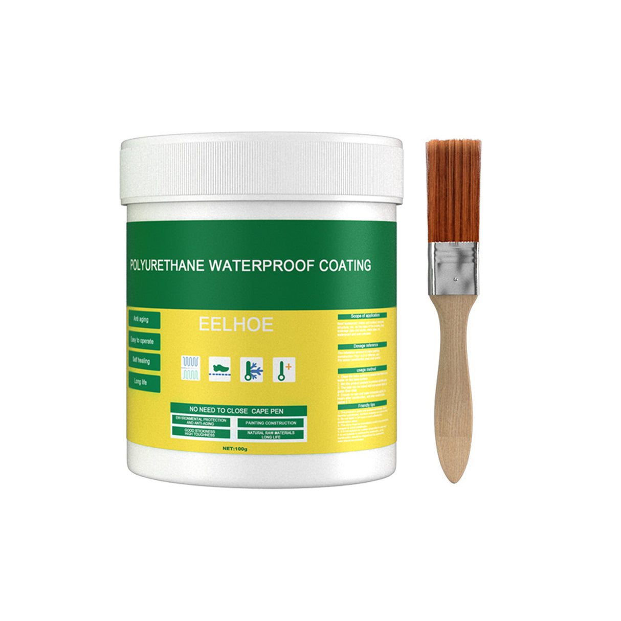 Floor Leak Waterproof Adhesive, Exterior Wall Bathroom Toilet Waterproofing Agent Brick Wall Permeable Paint - V.I.P Digital Presence