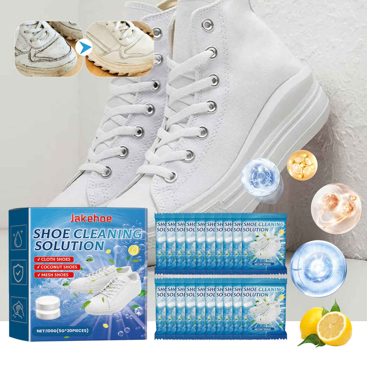Shoe Cleaning Solution - V.I.P Digital Presence