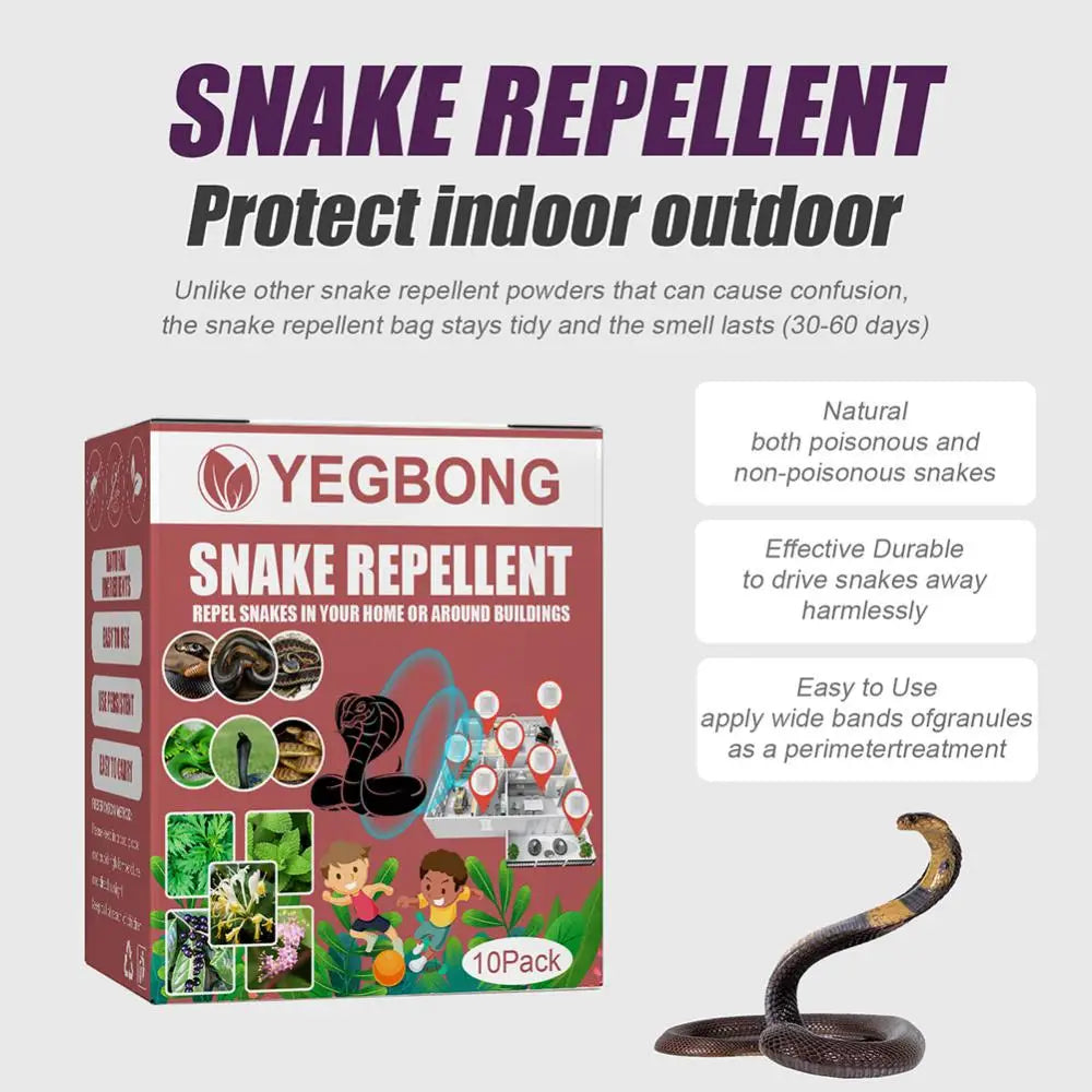 10ack Repellent Snake Anti Snake Driving Bag Outdoor Camping Fishing Garden Snake Driving Bag Snake Repellent Garden Supplies - V.I.P Digital Presence