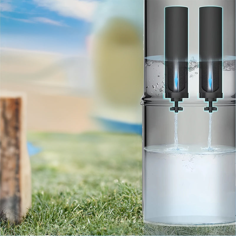 Compatible Replacement Filter for Berkey Countertop Water Purification System - BB9 - 2 Activated Carbon Water Filter Cartridge - V.I.P Digital Presence