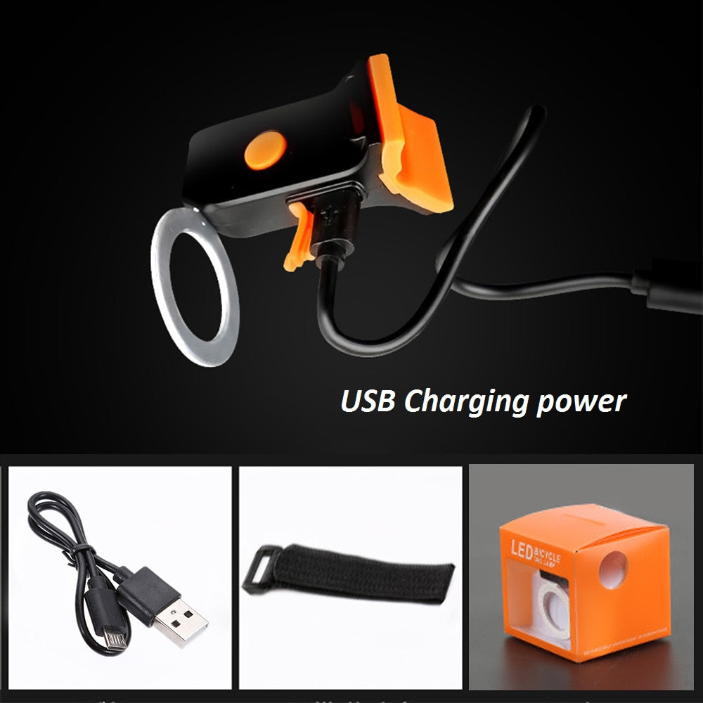 Multi Lighting Modes Bicycle Light USB Charge Led Bike Light Flash Tail Rear Bicycle Lights for Mountains Bike Seatpost - V.I.P Digital Presence
