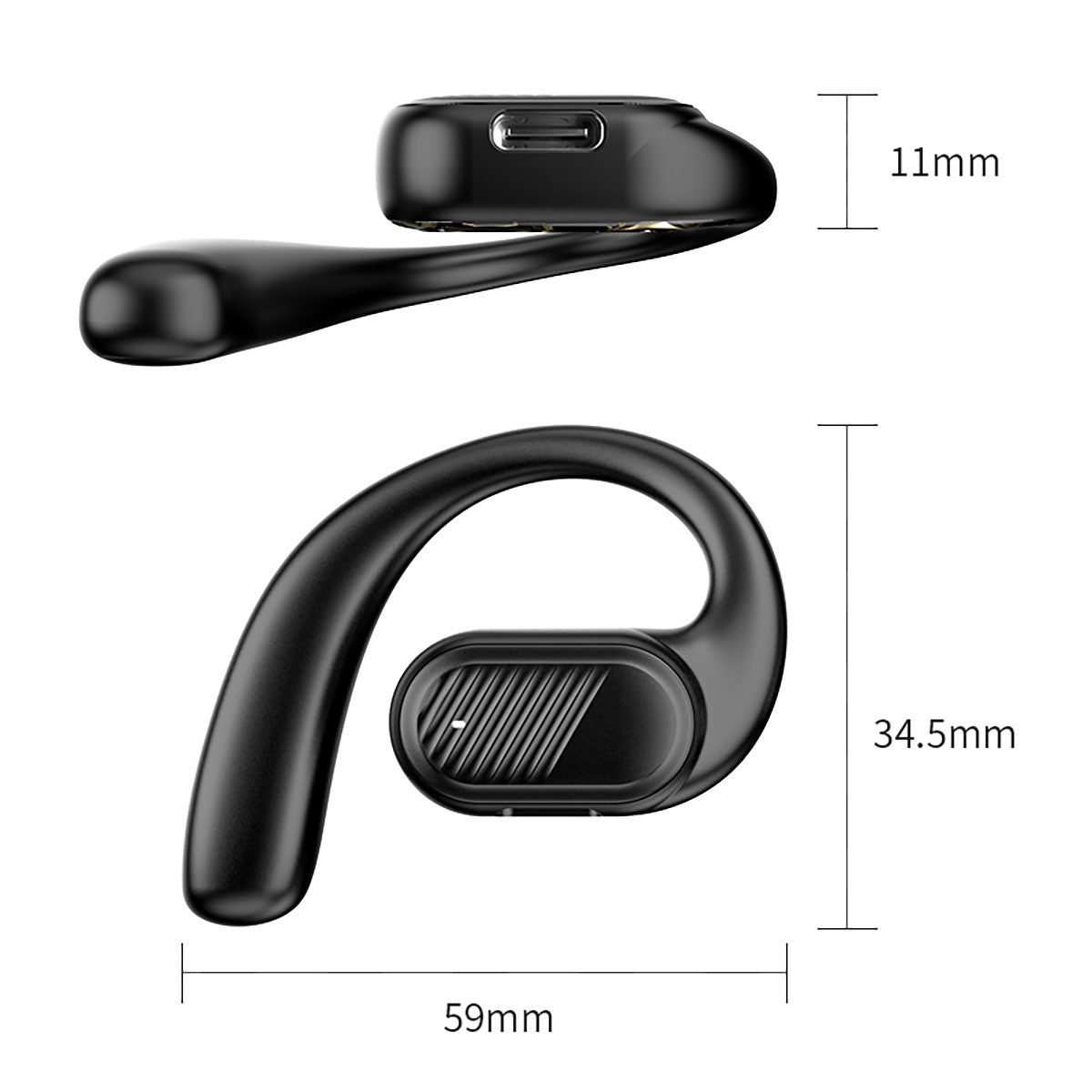 Business Sports Single Side Bluetooth Earphones New Car Mounted Bluetooth Earphones Wireless No In Ear Long Battery Life - V.I.P Digital Presence