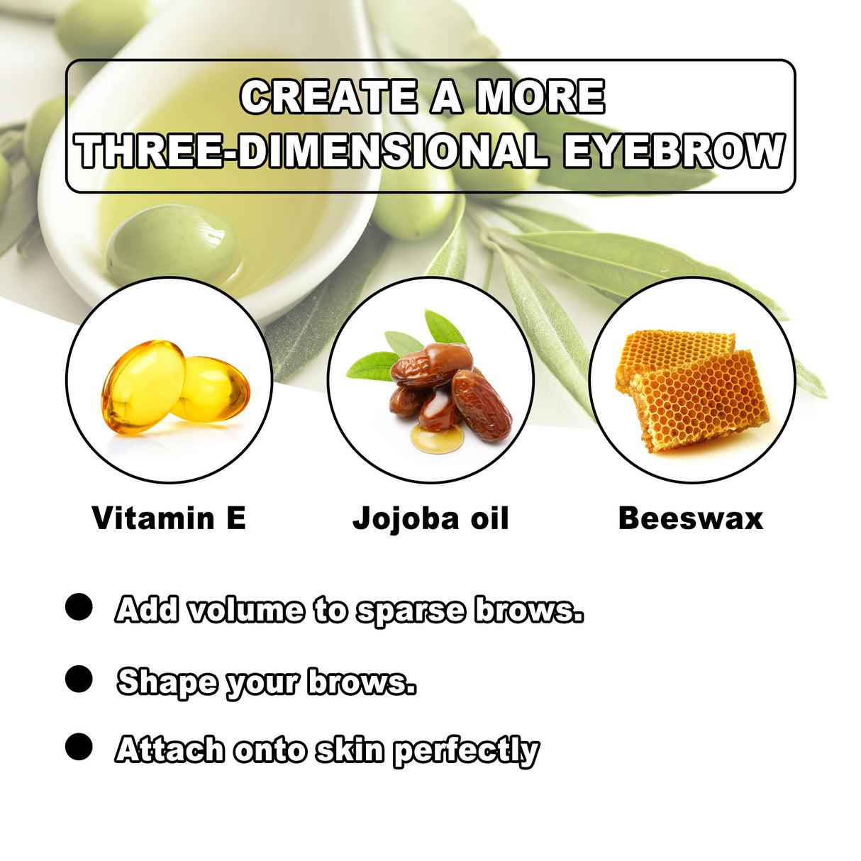 EELHOE Eyebrow Cream Styling Soap Colorless Transparent Refreshing Lasting Natural Makeup Eyebrow Styling Eyebrow Brush - V.I.P Digital Presence