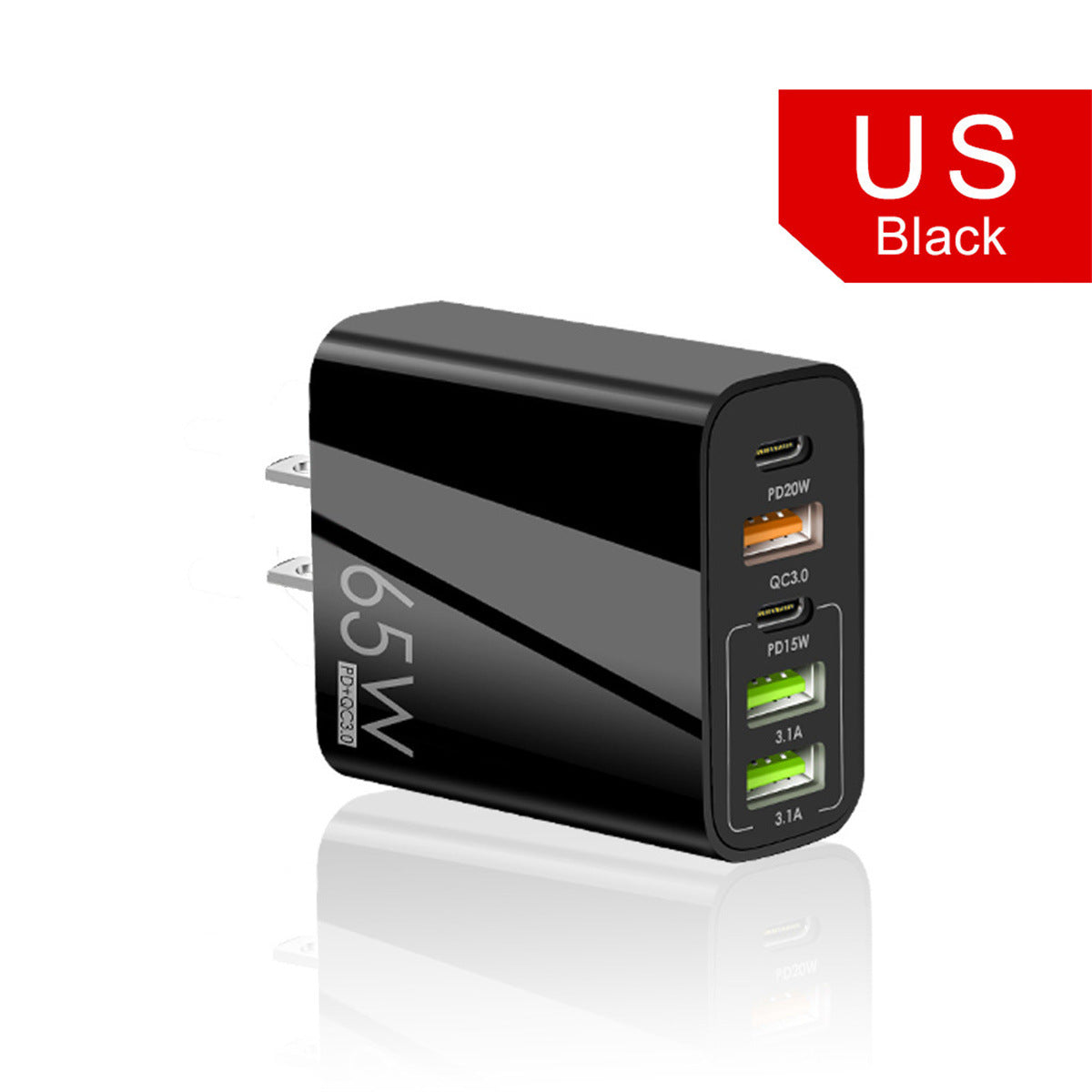 Standard PD65W fast charging mobile phone charger - V.I.P Digital Presence