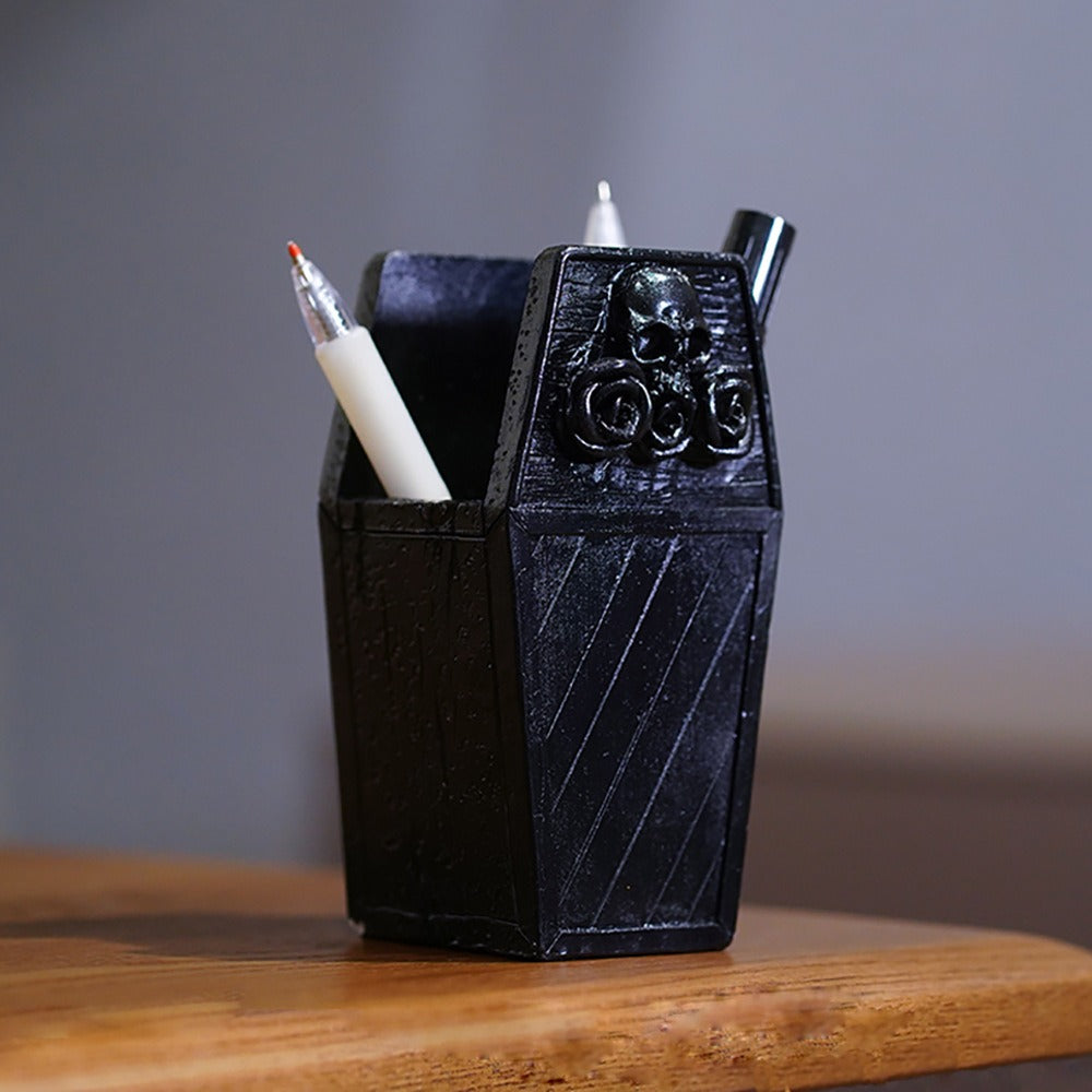 Flower Skeleton Makeup Brush Storage Box Desktop Pen Holder - V.I.P Digital Presence