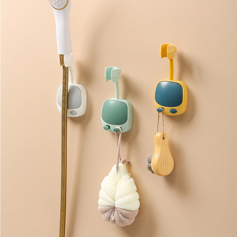 No Punching Head Shake Adjustable Bathroom Nozzle Shower Fixed Seat Lotus Head Universal Bracket Suction Cup Shower Bracket - V.I.P Digital Presence