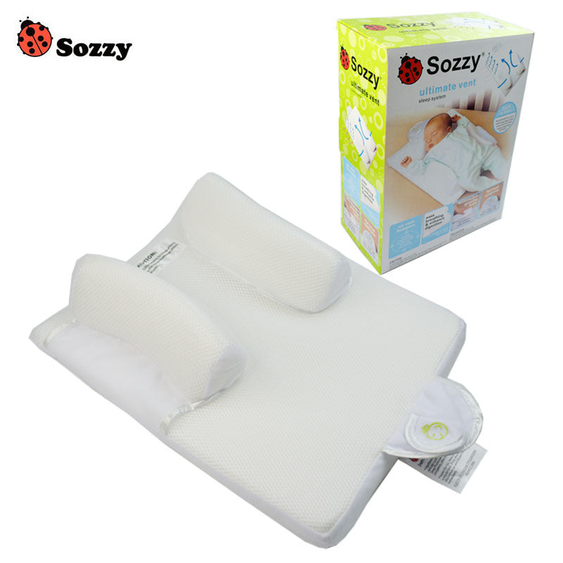 Almohadilla para dormir para bebés SOZZY, almohada cómoda para bebés, almohada estereotipada, almohada para dormir, almohada antivuelco y antisaliva, almohada de leche, cama en cama