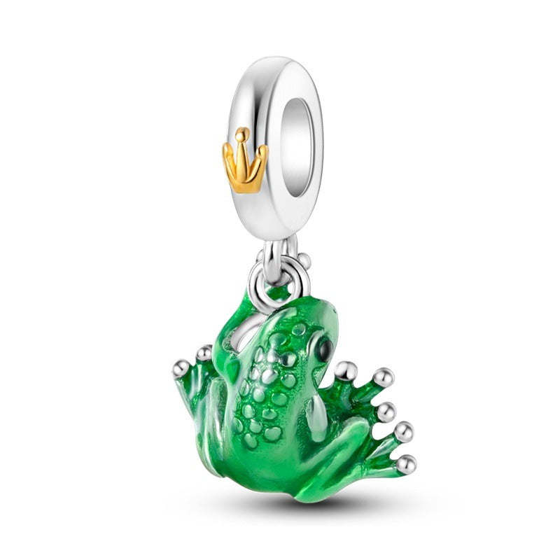 Ocean Wind Dolphin Whale Pendant Beads Copper Plated DIY Beads Bracelet Item - V.I.P Digital Presence