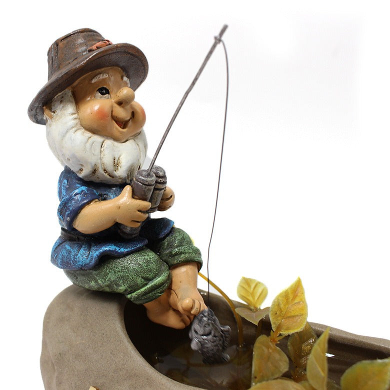 Creative resin ornaments for garden fishing sprites - V.I.P Digital Presence
