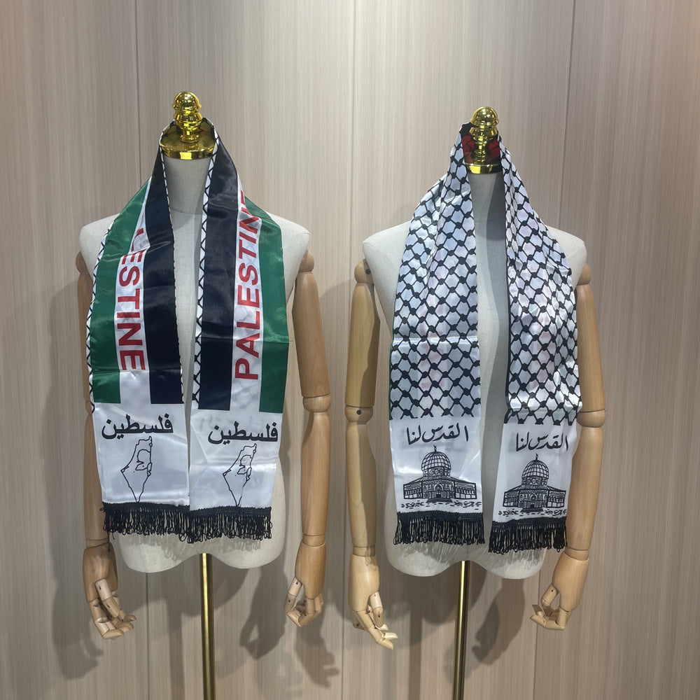 Arabic scarf prayer scarf ethnic style scarf shawl scarf headscarf - V.I.P Digital Presence