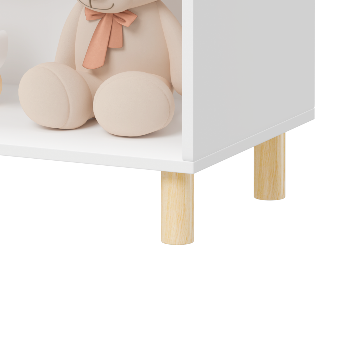 Kids 3-Tier Bookcase Children's Book Display Bookshelf Toy Storage Cabinet Organizer for Children's Room - V.I.P Digital Presence