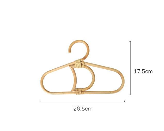 1pcs Handmade Vine Clothes Hanger Indonesian Vine Weaving Moon Sun Rainbow Style Children's Room Photography Room Decoration - V.I.P Digital Presence