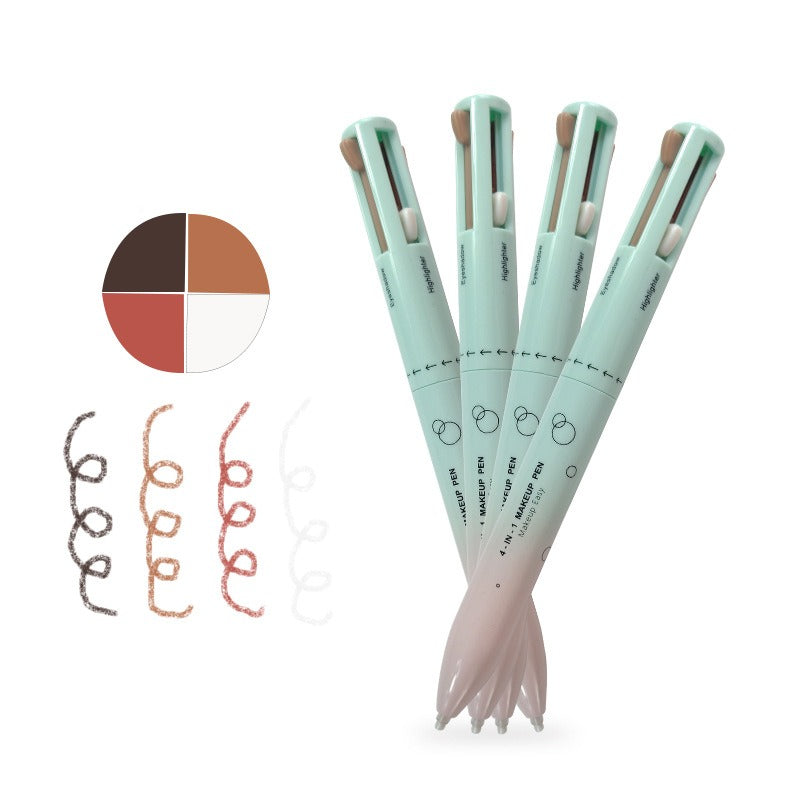 4 in 1 makeup pencil 4 in 1 makeup pencil 4 colors 4 colors lip liner highlight eye shadow eyeliner eyebrow pencil 4in1 - V.I.P Digital Presence