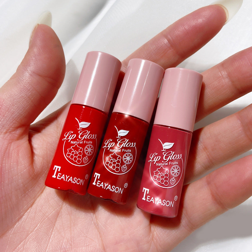 Dudu Lip Gloss Colorless Transparent Lip Gloss Bright Crystal Lip Gloss Glass Lip Fine Glitter Pearl With Shiny Jelly Color - V.I.P Digital Presence