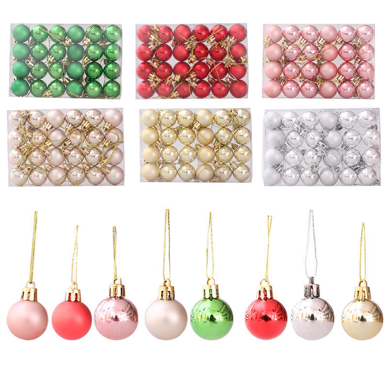 Christmas Ball Plastic Electroplating Christmas Ball Christmas Tree Creative Decoration Gift - V.I.P Digital Presence