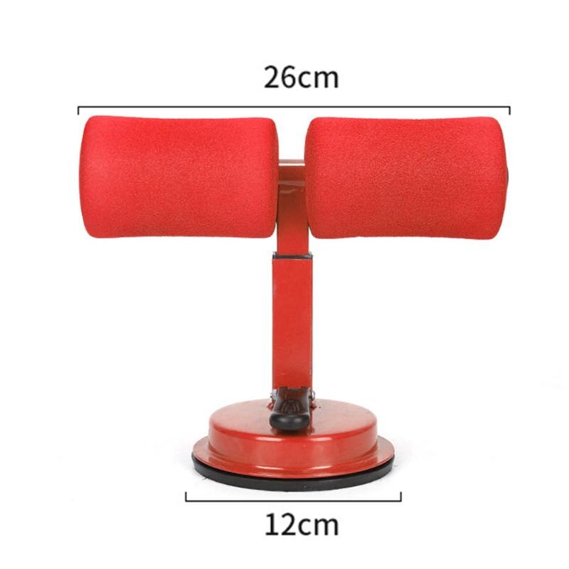 Barra de abdominales de pie para gimnasio, dispositivo auxiliar para el hogar, equipo de entrenamiento muscular para fortalecer el core abdominal