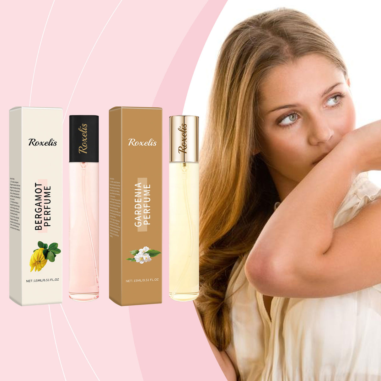 Elegant Perfume, Lasting Fragrance Portable Bergamot Rose Elegant And Fresh Exudes A Niche Aroma - V.I.P Digital Presence