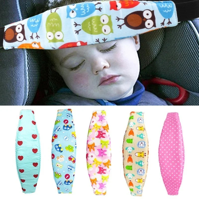 Adjustable Baby stroller Head Support Fastening Pram Belt Baby car seat Safety Sleep Positioner car seat Stroller Accessories - V.I.P Digital Presence