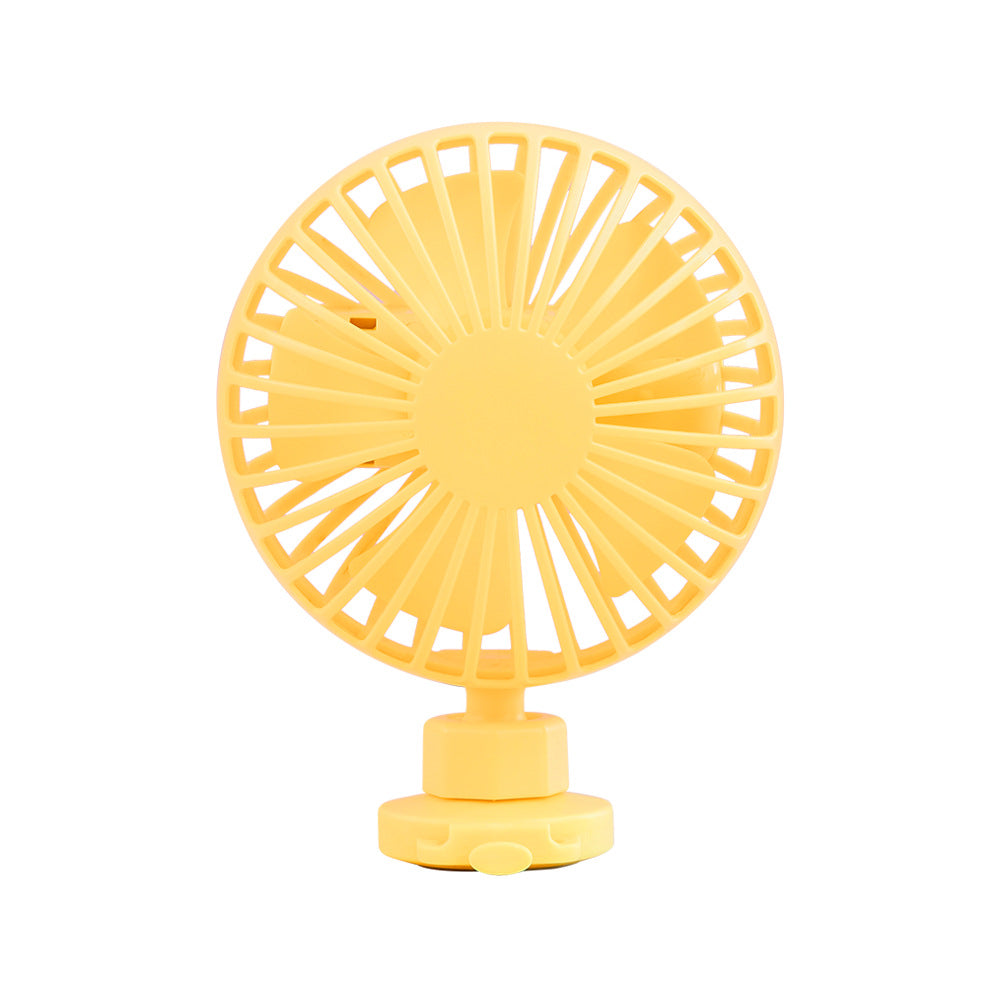 Ventilador portátil para cochecito de bebé, pequeño, para dormitorio de estudiantes, con USB, para muñeca.
