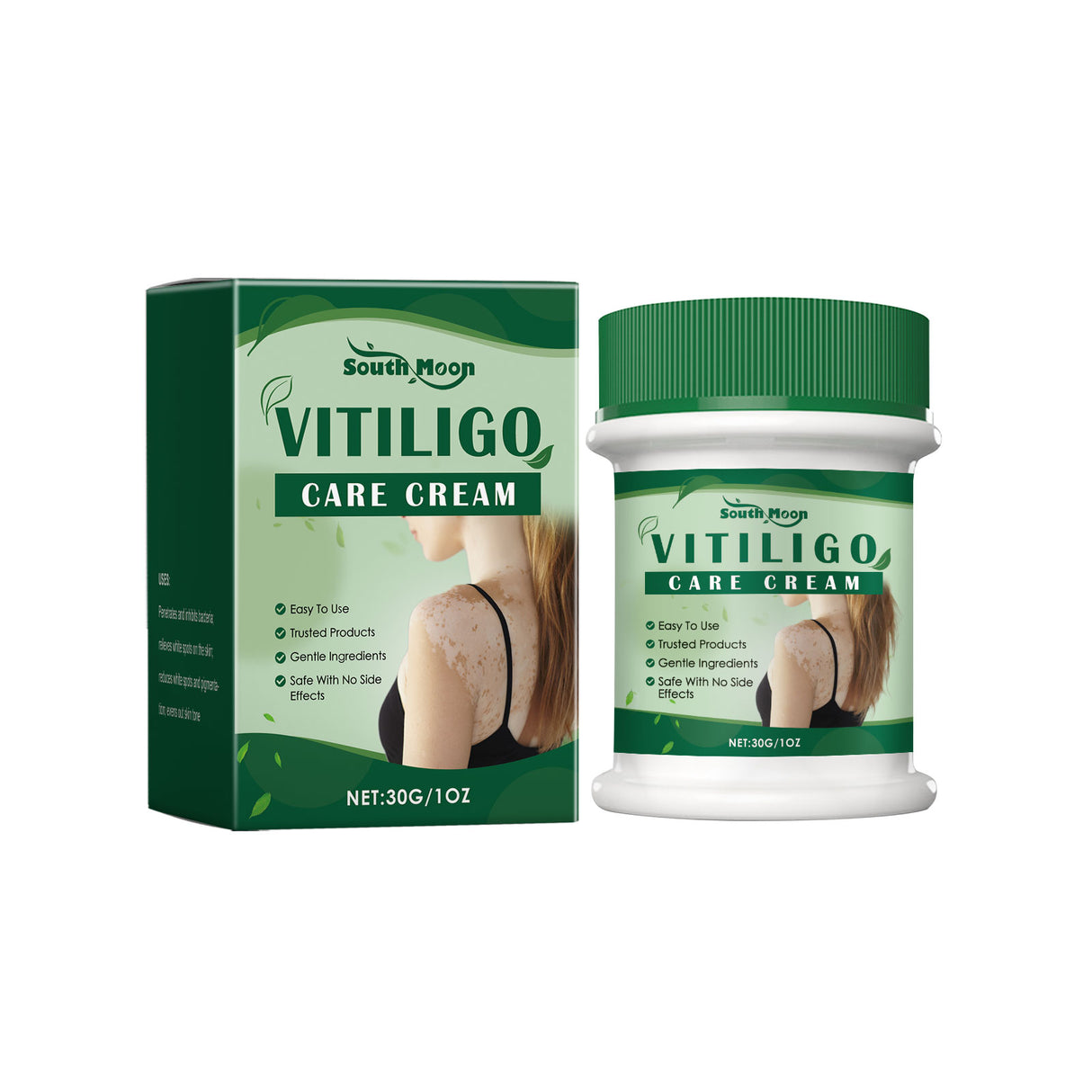 Crema reparadora de la piel que hidrata y humecta la piel del cuerpo. Aplicación diaria de crema tópica para el cuidado de la piel.