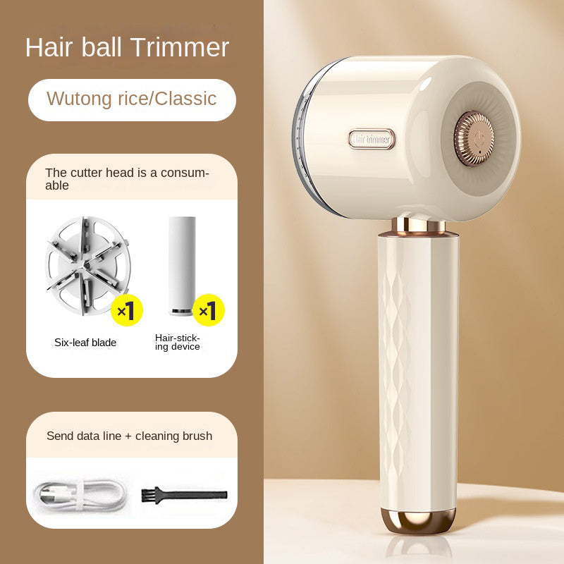 Fuzz Trimmer with Digital Display for Home Use, Rechargeable Sweater Defuzzer and Hair Remover 2-in-1 - V.I.P Digital Presence