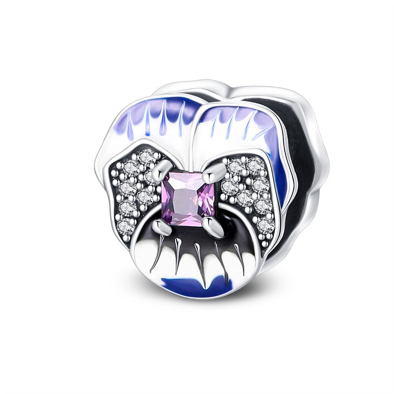 Butterfly flower thread safety bead fixing clip buckle string decoration - V.I.P Digital Presence