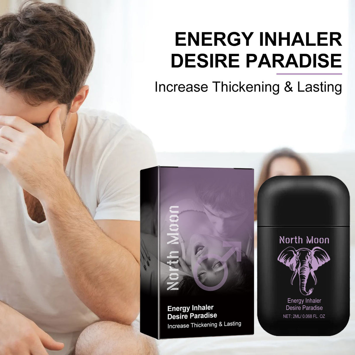Energy Inhaler, Desire Paradise Alleviate Discomfort Fatigue Loosen Body And Mind Nursing Through Nasal Inhaler - V.I.P Digital Presence