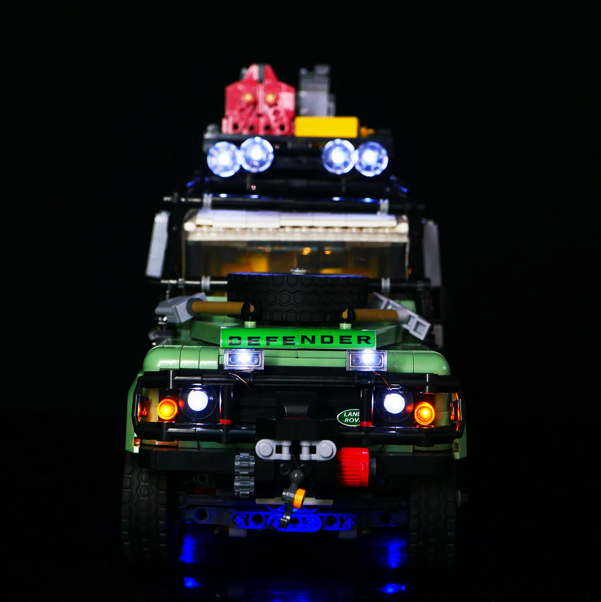 DIY building block lighting suitable for LEGO 10317 Land Rover Defender off-road vehicle building block remote control LED lights - V.I.P Digital Presence