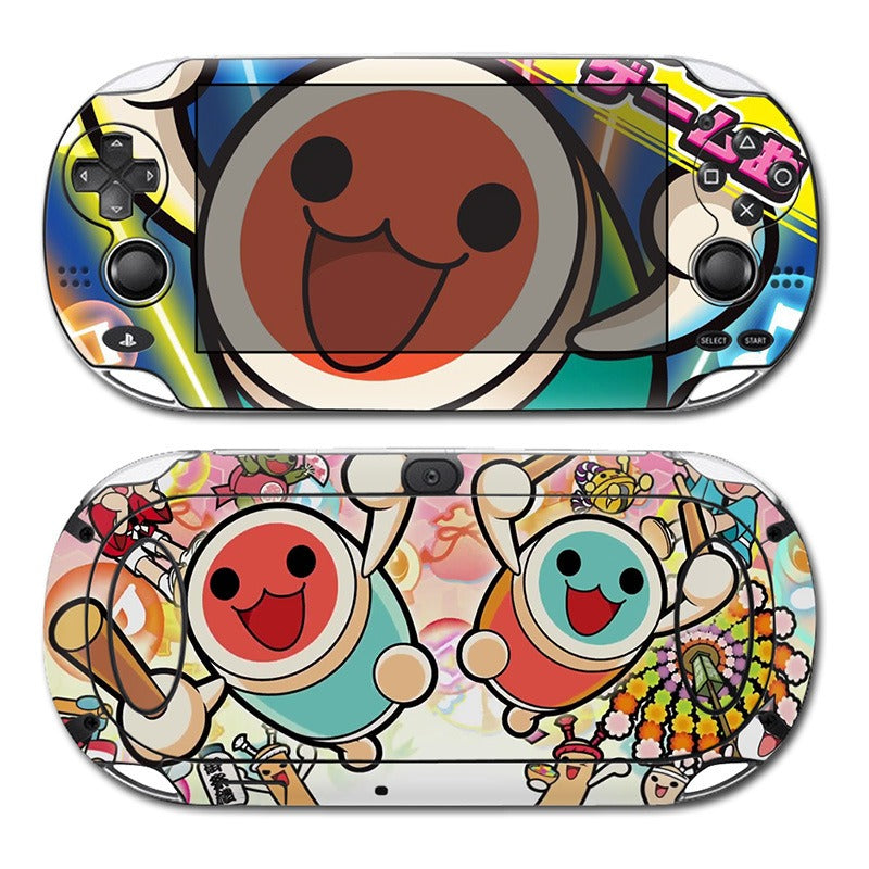Pegatina PSV1000 de anime para PS Vita1000, pegatina de máquina a color de dibujos animados, película protectora mate para el cuerpo