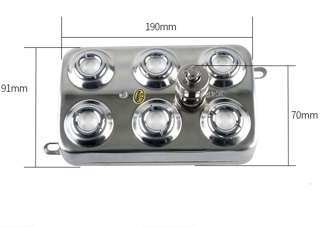 Rockery pond water landscape fogging machine high-frequency oscillation fogging board smoke machine ten head industrial ultrason - V.I.P Digital Presence