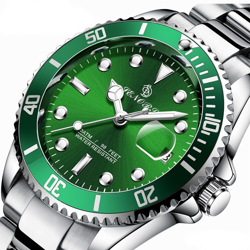 Brand Luxury Men Watches Automatic Black Watch Men Stainless Steel Waterproof Business Sport Mechanical Wristwatch Sub Mariner - V.I.P Digital Presence