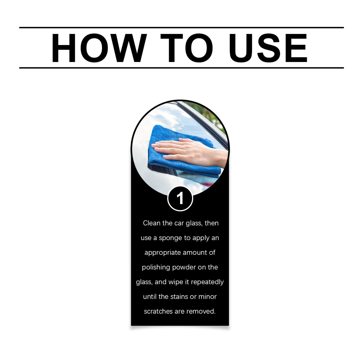 Car Glass Polishing Powder Window Cleaning Decontamination Waterproof Cleaning Rain Car Glass Cleaning Powder - V.I.P Digital Presence