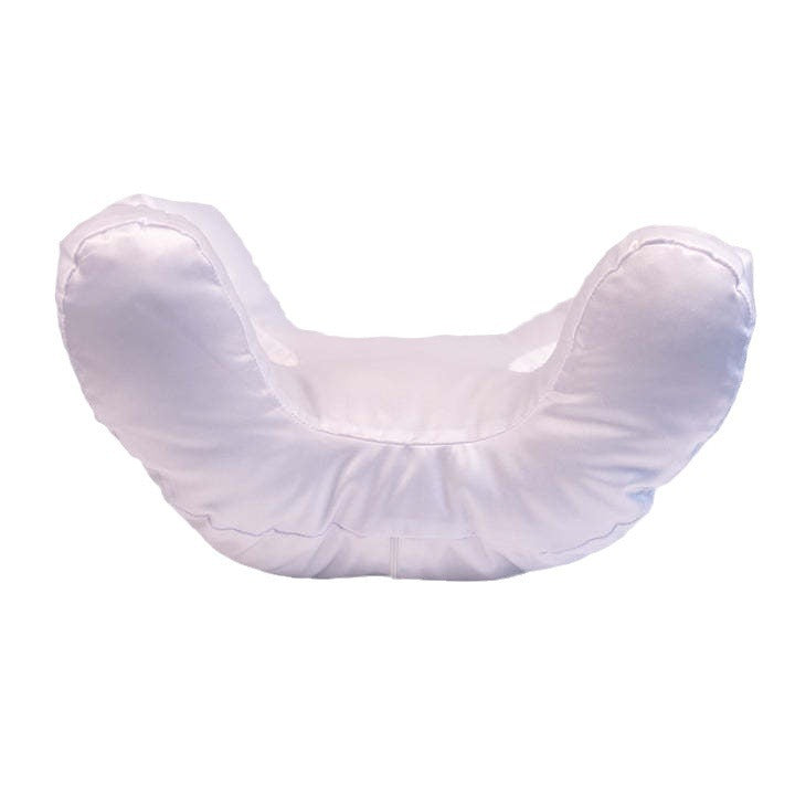 Beauty Face Satin Pillow with Memory Foam Filling Comfortable Soft Nap Cotton Pillow Peace Mind Sleep Non-Paste Makeup Headrest - V.I.P Digital Presence