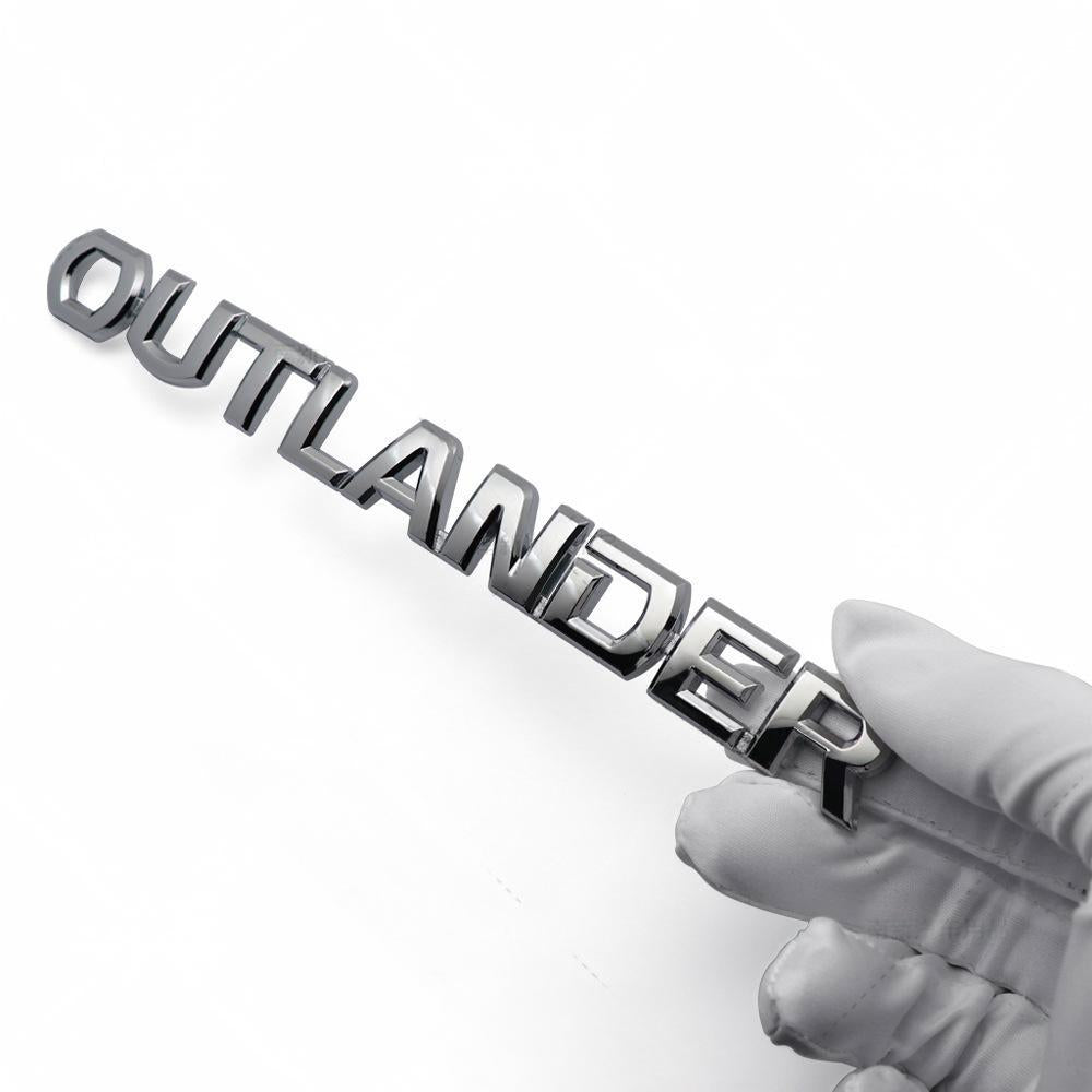 Suitable for Mitsubishi Outlander car labeling, OUTLANDER integrated English label, tail label, and back label - V.I.P Digital Presence