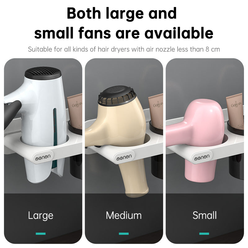 Hanging Hair Dryer Rack Toilet Storage Rack Hair Dryer Rack Storage Rack Non Perforated Wall Mounted Air Duct Rack - V.I.P Digital Presence