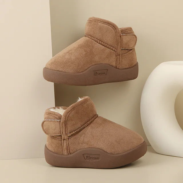 Winter Baby Girl Shoes Toddler Snow Boots Infant Plush Warm Kids Ankle Boots Boys Cotton Shoes - V.I.P Digital Presence