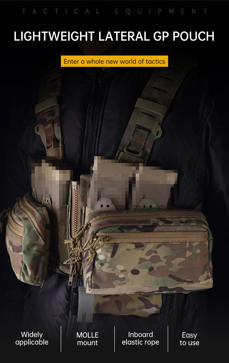 WoSportT Lightweight Horizontal GP Bag Molle Storage Bag Accessory Multifunctional Equipment Sundry Tool Bag - V.I.P Digital Presence
