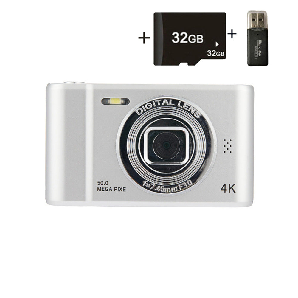 HD D04 Digital Retro Camera Portable Campus Entry Small CCD Camera - V.I.P Digital Presence