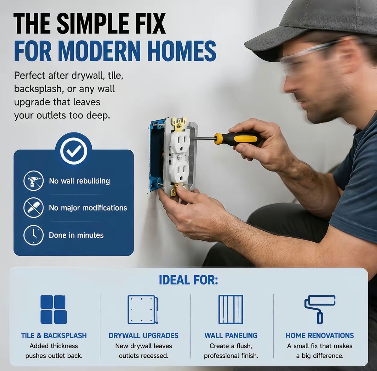 LevelFix Wall Plate Spacers