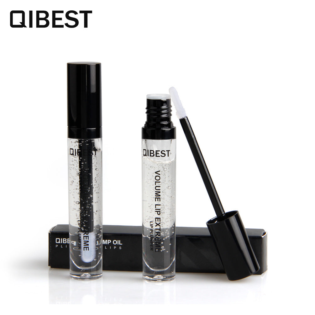 QIBEST Transparent Color Sexy Big Mouth Lip Gloss Moisturizing Lightening Lip Texture Lock Color Oil Lip Plumping Oil - V.I.P Digital Presence